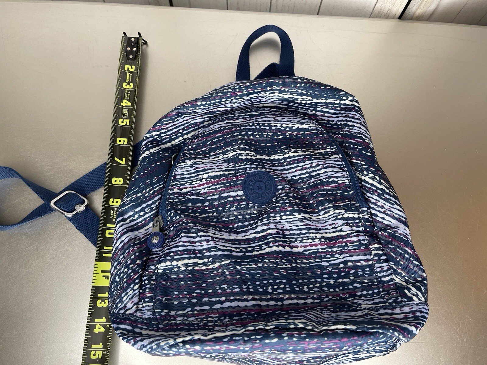 KIPLING Yaretzi Small Printed Backpack Textured W… - image 7