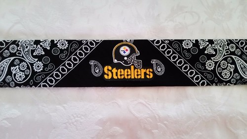 PITTSBURGH STEELERS BANDANA BAND - Picture 2 of 6