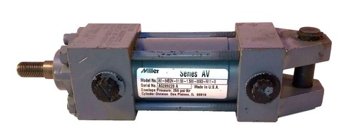 TECHTONGDA 18" Stroke Double Acting Air Cylinder - 4" Bore Pneumatic Cylinder