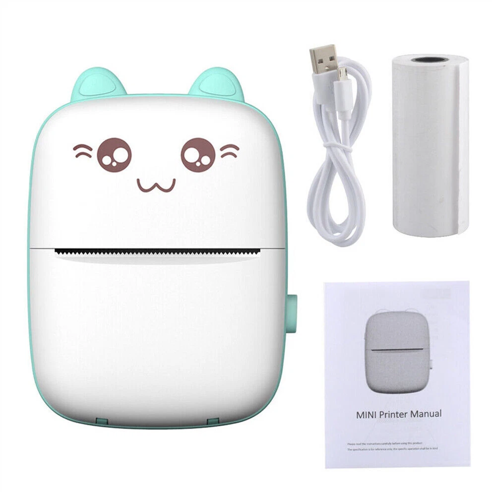 Pocket-Sized Wireless Bluetooth Thermal Mini Photo Printer for On-the-Go Printing