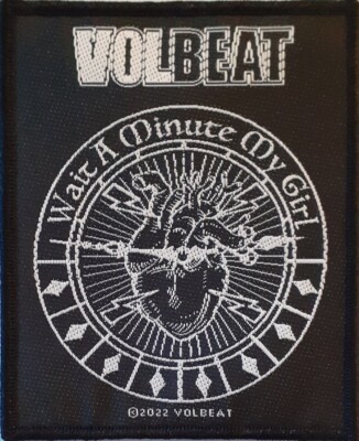 Volbeat - Wait a Minute My Girl Patch 10cm x 9cm