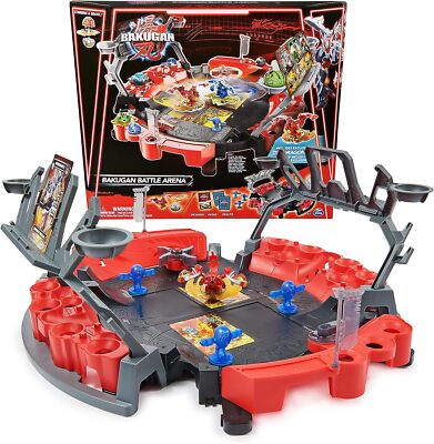 BAKUGAN Battle Arena mit exklusivem Special Attack Dragonoid, anpassbar, Spin