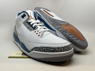 Size 12 - Nike Air Jordan 3 lll 'Washington Wizards' White/True