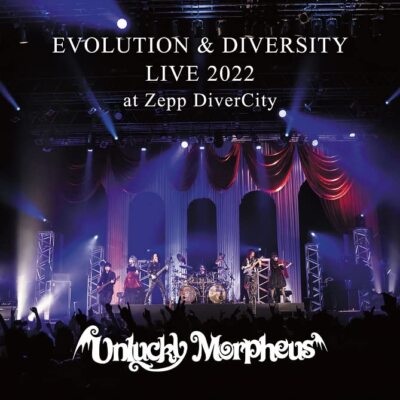 Unlucky Morpheus EVOLUTION & DIVERSITY LIVE 2022 at Zepp DiverCity 2 CD ANKM0043