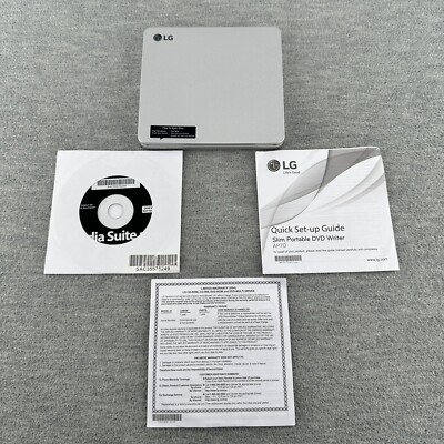 LG Super Multi BLADE - Ultra Slim Portable External Portable DVD Writer (K)