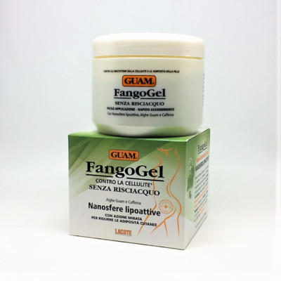 GUAM MudGel Anti-Cellulite 400ml Without Rinse - Lipoactive Nanospheres