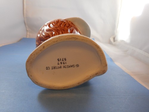 Vintage Sampson Imports Junge mit Baseballkappe Kopf Vase - Bild 6 von 6
