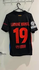 Barcelona 2024-25 Away Shirt LAMINE YAMAL NO.19 - CHAMPIONS LEAGUE (S-XXL)