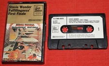 STEVIE WONDER - UK CASSETTE TAPE - FULFILLINGNESS FIRST FINALE - LYRIC INSERT