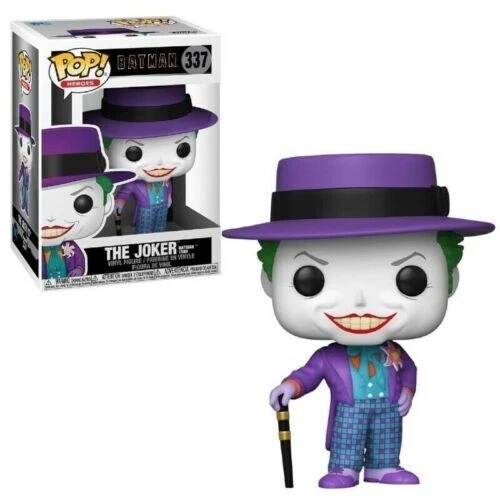 Funko Pop! Heroes:Batman 1989-Joker with Hat Vinyl Figure #337 #47709