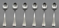 Oneida Stainless Flatware - DISTINCTION / FIRESIDE Serving Spoons - Set of Six *