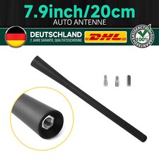 Auto Antenne 20cm Stabantenne Dachantenne Schwarz Für VW Audi BMW Skoda Ford