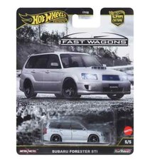 Hot Wheels Premium SUBARU FORESTER STI CAR CULTURE VAGONES RÁPIDOS