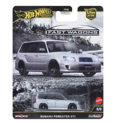 Hot Wheels Premium SUBARU FORESTER STI CAR CULTURE FAST WAGONS