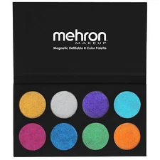 Mehron Paradise Makeup AQ Professional Body Paint Palette Vegan 8 Colors