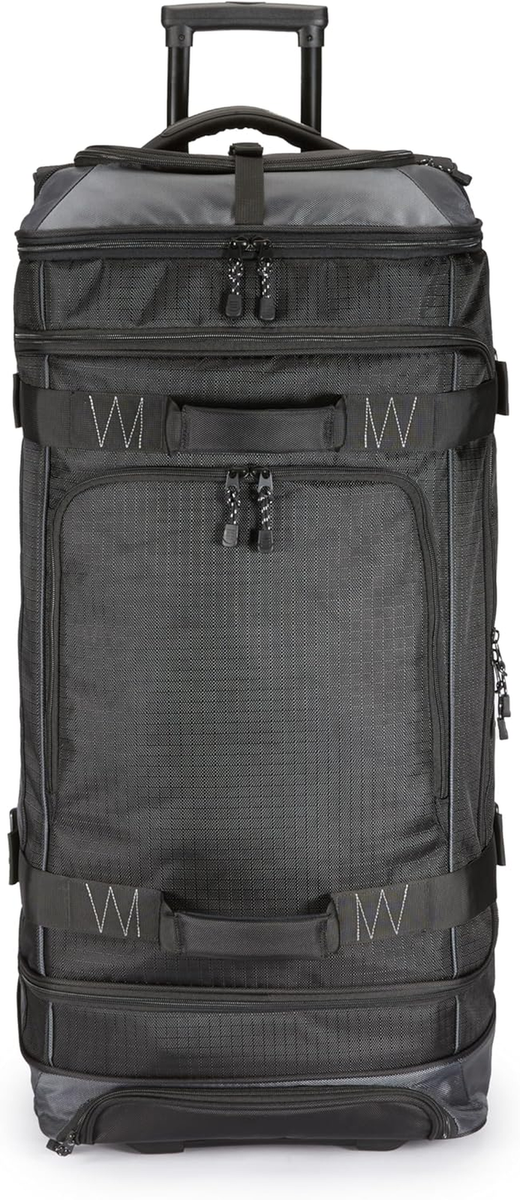 35" Rolling Duffel Bag with Wheels & Telescoping Handle - Black Travel Luggage | eBay 35" Rolling Duffel Bag with Wheels & Telescoping Handle - Black Travel Luggage | eBay