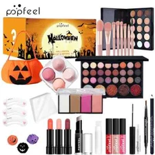 Halloween All-in-One Makeup Kit Set Eye Face Lip Women Stage Gifts Box Cosmetics
