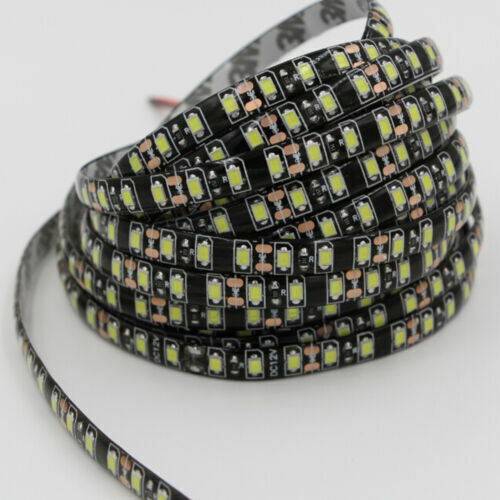 5M black PCB 3528 2835 SMD strip light waterproof 300/600 LED Ribbon Tape lamp - Picture 2 of 10