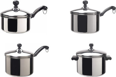 Farberware Classic Stainless Steel Covered Saucepan