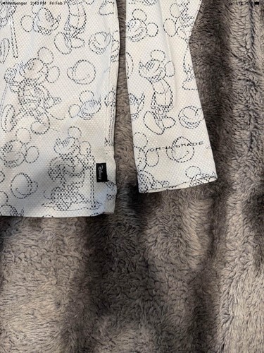 Columbia x Disney Mickey Mouse Sun Deflector Long Sleeve Shirt Kids M 10/12 - Picture 4 of 5