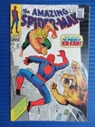 AMAZING SPIDER-MAN # 57 - (FN+) -THE POWER OF KA-ZAR-ZABU-HARRY OSBORN-J.JONAH