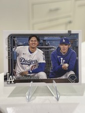 2025 Topps Update US269 Shohei Ohtano & Roki Sasaki Rising Sons Japanese Pair 🔥