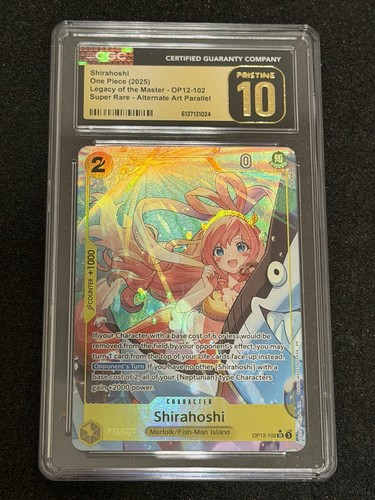 Shirahoshi (Alternate Art) graded CGC 10 for sale on eBay