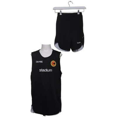 Spalding, Trainingsanzug Set, Größe: 152, Polyester, Schwarz, Print #ZEz