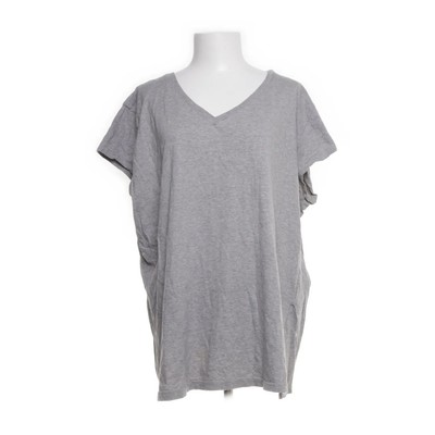 Casual W.E.A.R, T-shirt, Größe: 52/54, Grau, Baumwolle, Einfarbig, Damen #CmZ