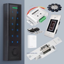 HOMSECUR IP66 APP WIFI RFID Access Control Set NO Strike Lock