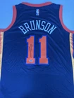 Jalen Brunson autographed New York Knicks signed basketball jersey - PSA COA! ￼