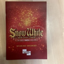 Snow White Programme Theatre Royal  Nottingham Joe Pasquale