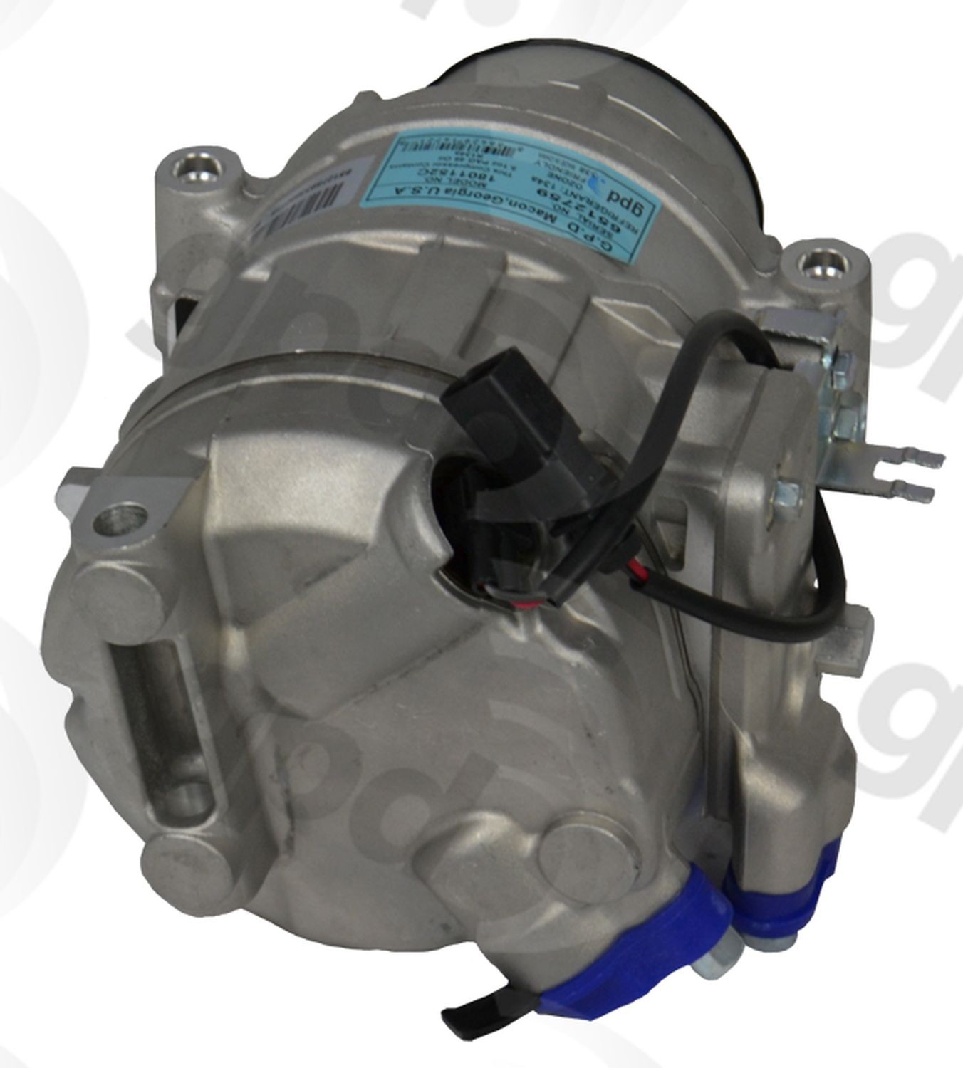 Global Parts Distributors 9642079A A/C Compressor For 10-15 Audi R8