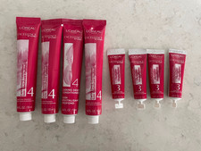 Lot of 4 L'Oreal Excellence Creme #4 Deep Caring Conditioner & 4 Shampoo #3