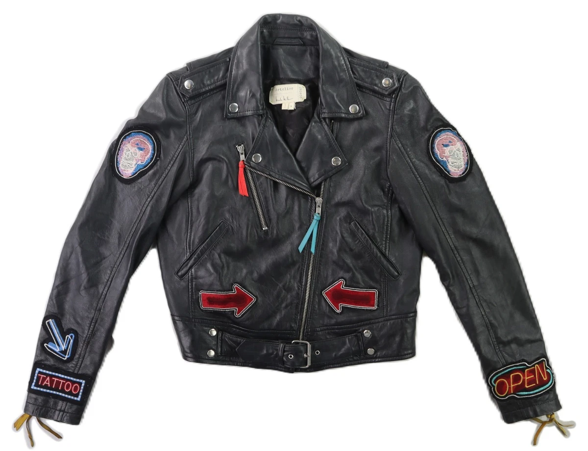 Nicole Miller Coats, Jackets & Vests Leather Outer Shell for Women 
