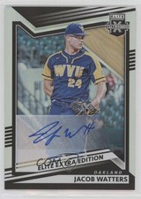2022 Panini Elite Extra Edition Signatures Jacob Watters #124 Auto 14bn