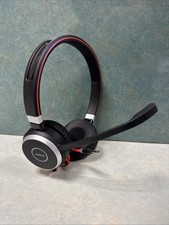 Jabra Evolve 40 Wired Stereo Headset HSC017 Earphones With Microphone. Zoom set