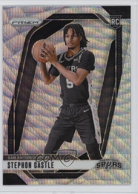 2024-25 Panini Prizm Wave Prizm Stephon Castle #234 0j5i