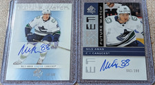 2022-23 NILS AMAN SP Authentic Retro Future Watch Auto RC /699 + /399