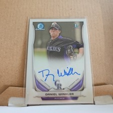2014 Bowman Chrome - Prospect Autographs Danny Winkler #BCAP-DW (AU, RC)