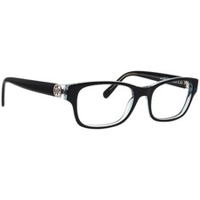 Michael Kors Eyeglasses MK 8001 Ravenna 3001 Black/Blue Square Frame 53-18 140