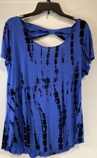 Women's Blue Short Sleeve T-Shirt