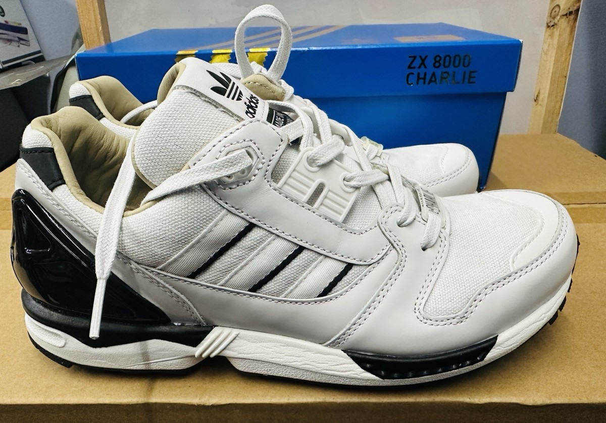 Adidas ZX8000 Fall Of The Wall Charlie Trainers Neo White UK
