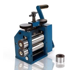 Manual Combination Rolling Mill Machine Jewelry Metal Tools Equipments NEW 75mm