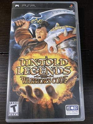 Untold Legends The Warrior s Code Sony PSP Game Complete CIB Tested