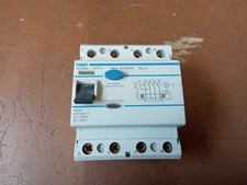 HAGER CD484U 100 AMP 30mA FOUR POLE RCCB RCD TYPE AC 164357