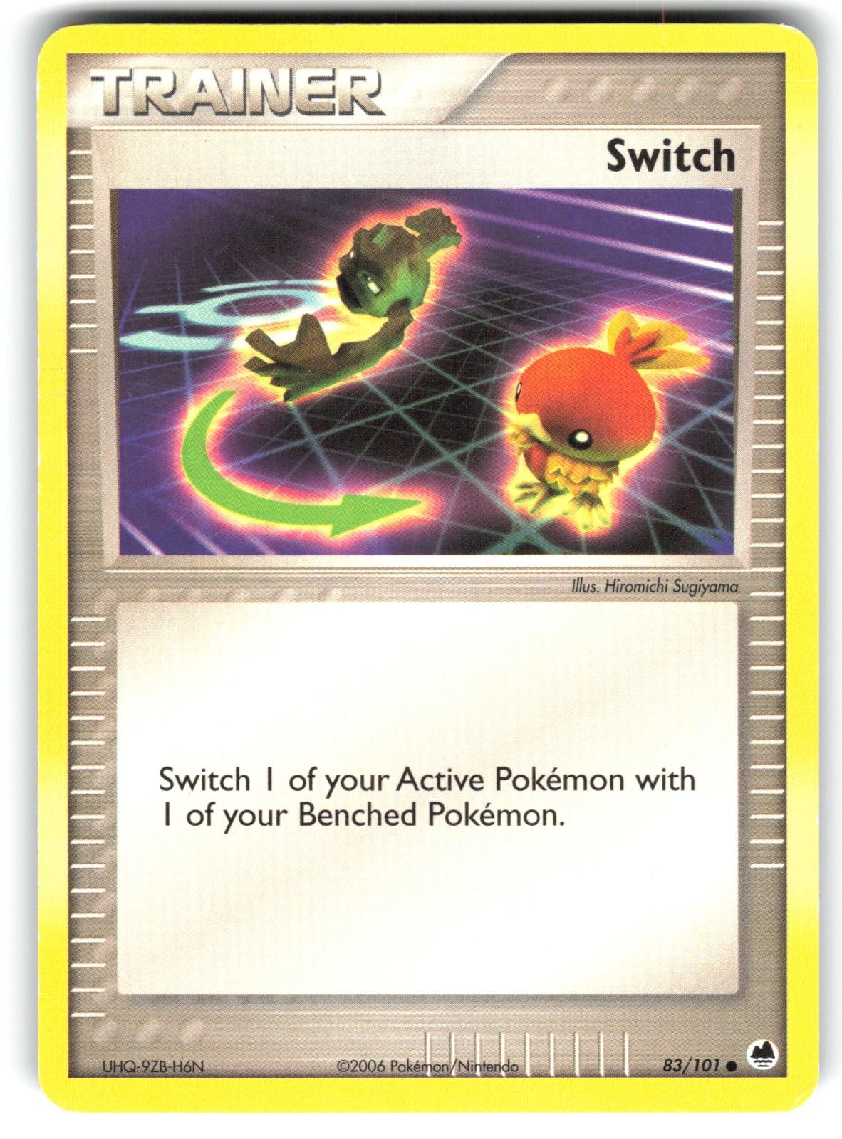 Switch 83/101 Common Dragon Frontiers Pokemon Lightly Played