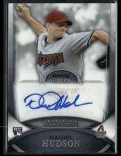 2010 Bowman Sterling Daniel Hudson Auto Rookie Autographs RC Rookie #22 Card. rookie card picture