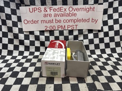 HAM-LET H-700-SS-L-3/4-T-LD, H700SSL3/4TLD, Ball Valve 3/4'',  #1541N17