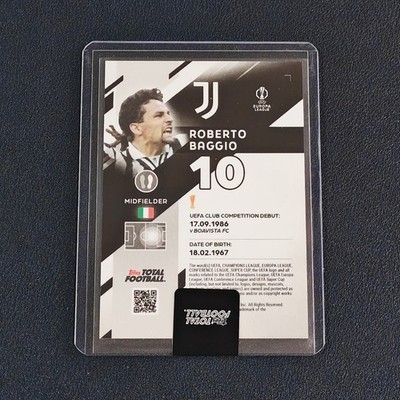 Roberto Baggio 2025-2026 Topps Total Football /75 | eBay